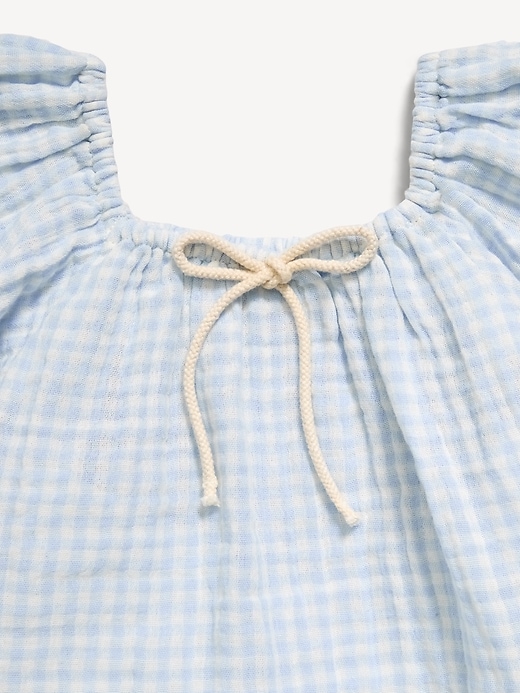 Image number 3 showing, Printed Double-Weave Top for Toddler Girls