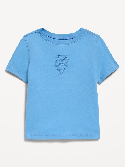 Image number 1 showing, Short-Sleeve Unisex Graphic T-Shirt for Toddler