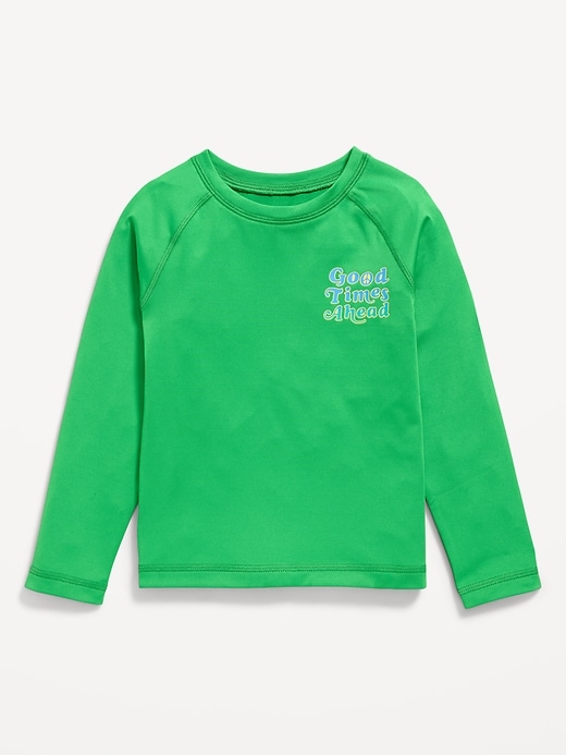 L'image numéro 1 présente Haut de maillot anti-UV à manches longues et imprimé pour tout-petit