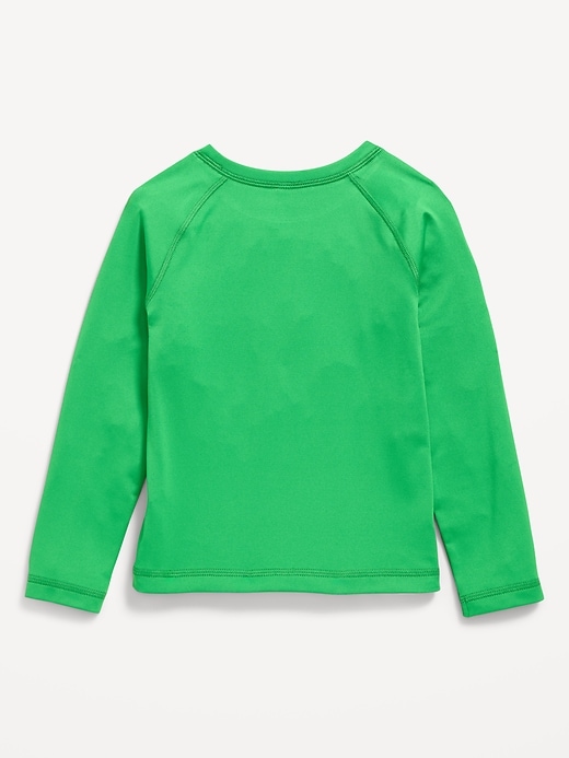 L'image numéro 2 présente Haut de maillot anti-UV à manches longues et imprimé pour tout-petit