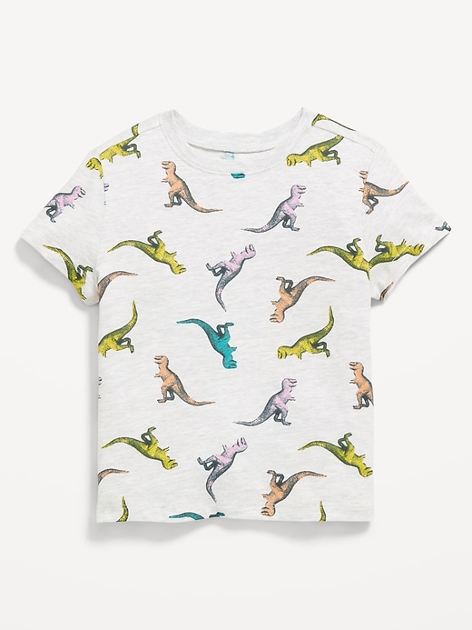 Image number 1 showing, Printed Short-Sleeve T-Shirt for Toddler Boys