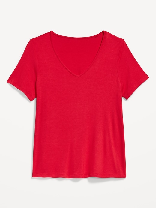 Image number 4 showing, Luxe V-Neck T-Shirt