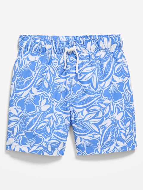 Printed Swim Trunks for Toddler Boys