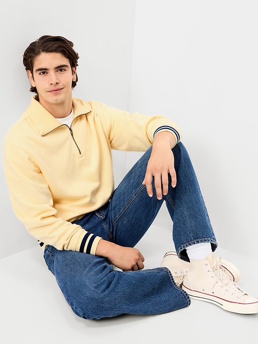 L'image numéro 3 présente Chandail nautique à col en molleton