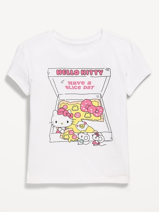 Image number 1 showing, Hello Kitty® Short-Sleeve Graphic T-Shirt for Girls