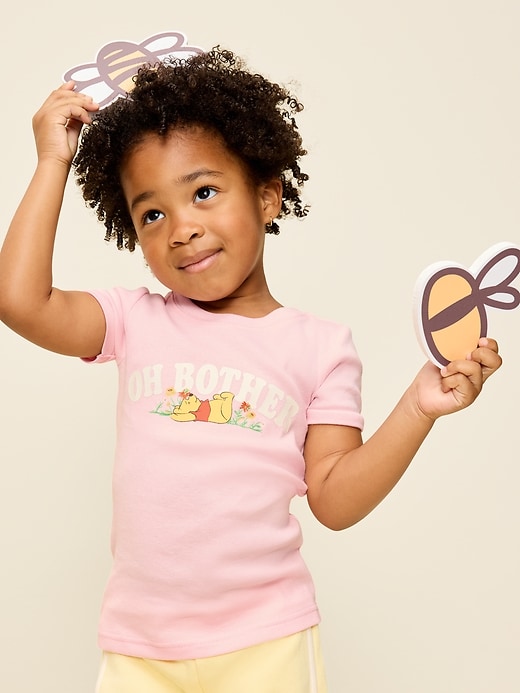 Image number 1 showing, Old Navy x Disney Winnie the Pooh Snug-Fit Pajama T-Shirt for Toddler & Baby