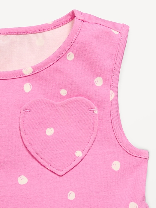 Image number 2 showing, Sleeveless Heart-Pocket Dress 2-Pack for Toddler Girls