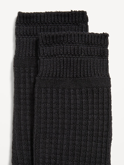Image number 2 showing, Waffle Crew Socks for Men