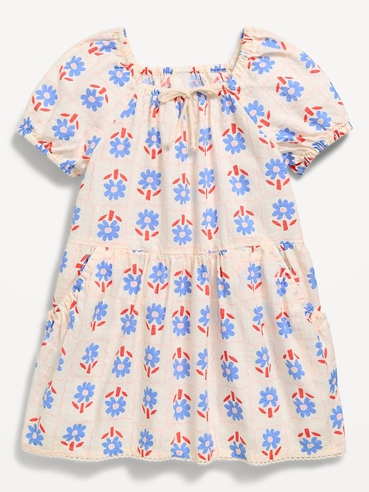 Image number 1 showing, Printed Retro Swing Dress for Toddler Girls