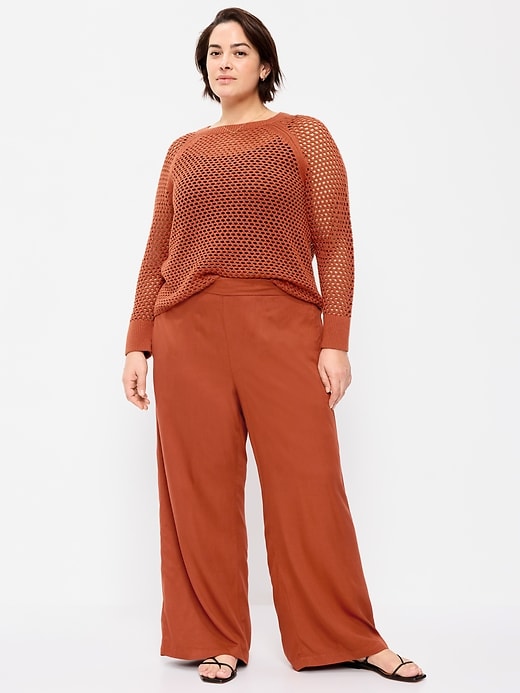 Image number 7 showing, High-Waisted Playa Wide-Leg Pants