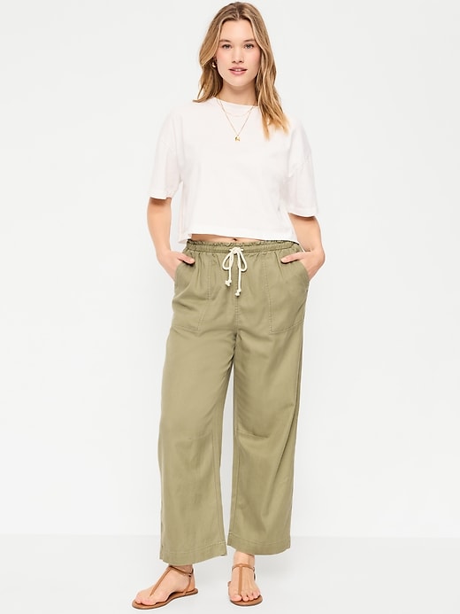 Image number 5 showing, High-Waisted Utility Ankle Pants