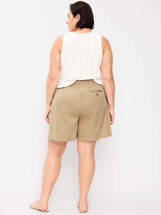 Image number 8 showing, High-Waisted OGC Chino Shorts -- 6-inch inseam