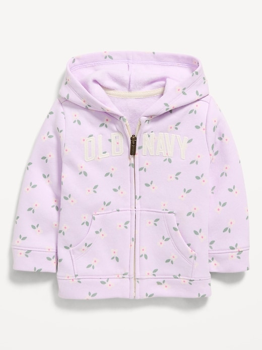 L'image numéro 1 présente Veste à capuchon à logo pour bébé