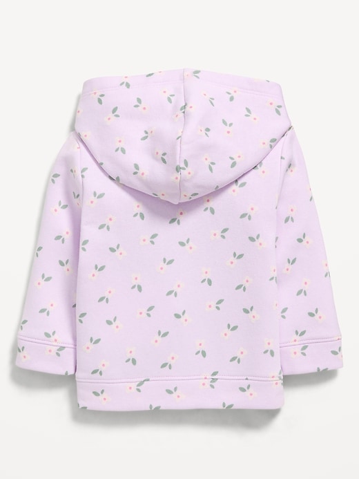 L'image numéro 2 présente Veste à capuchon à logo pour bébé
