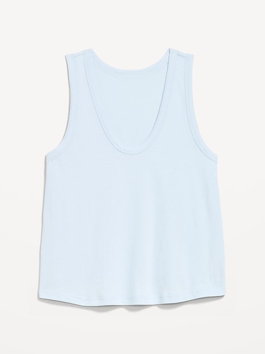 Image number 4 showing, Relaxed Scoop-Neck Tank Top