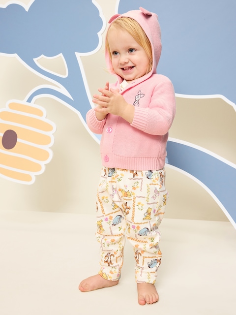 Old Navy x Disney Piglet Hooded Button-Front Sweater for Baby