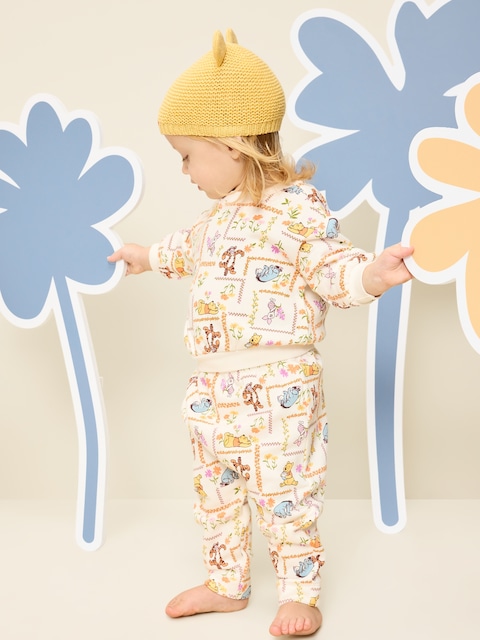 ENSEMBLE CHANDAIL ET PANTALON EN COTON OUATÉ WINNIE L'OURSON OLD NAVY X DISNEY POUR BÉBÉ