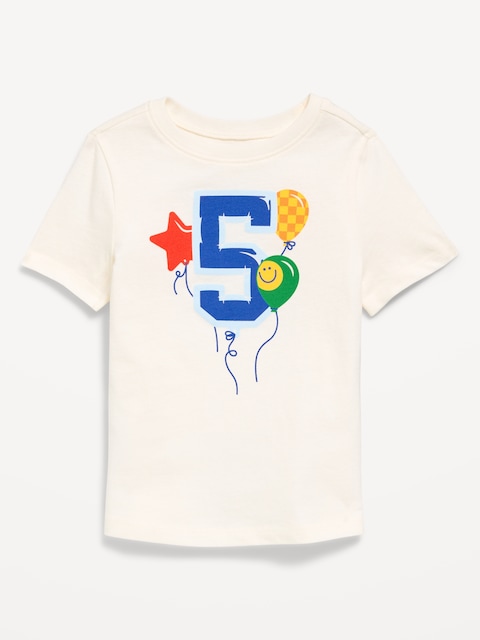 Short-Sleeve Unisex Graphic T-Shirt for Toddler