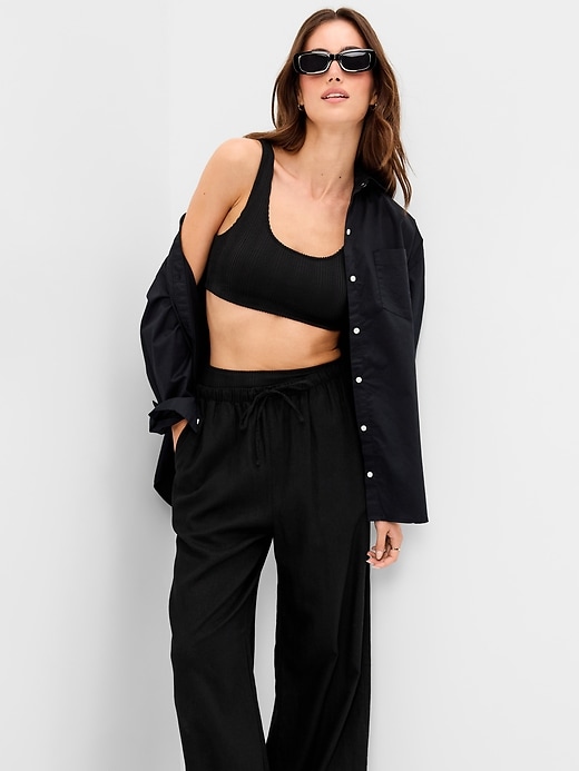 Image number 3 showing, Ribbed Swim Top