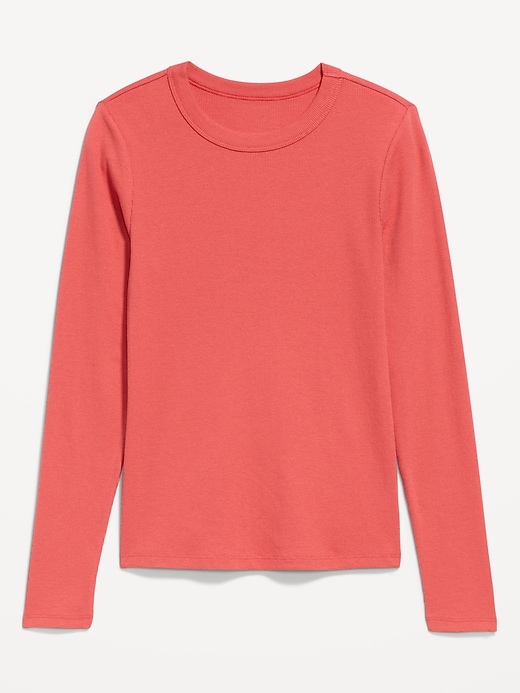 Image number 2 showing, Snug Long-Sleeve Crew-Neck T-Shirt