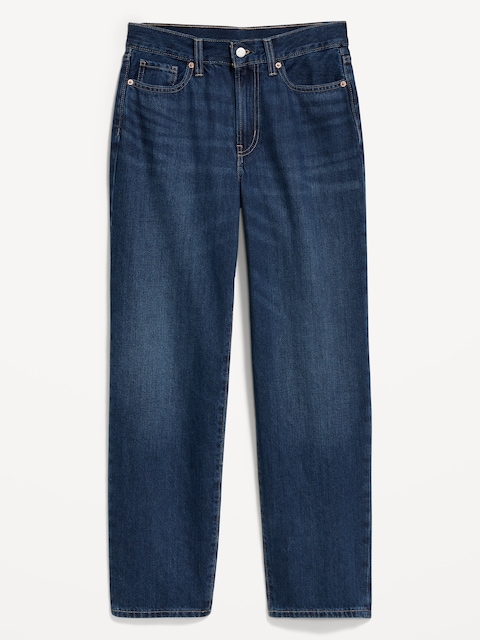 High-Waisted OG Loose Rigid Jeans