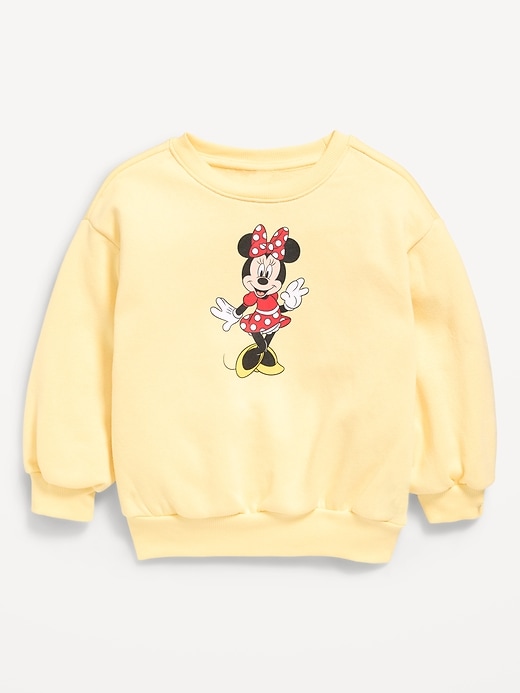 L'image numéro 1 présente Chandail en coton ouaté à imprimé Minnie Mouse de Disney© pour toute-petite