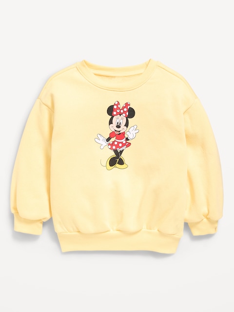 CHANDAIL EN COTON OUATÉ À IMPRIMÉ MINNIE MOUSE DE DISNEY© POUR TOUTE-PETITE