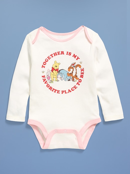 Image number 2 showing, Old Navy x Disney Winnie the Pooh Long-Sleeve Bodysuit for Baby