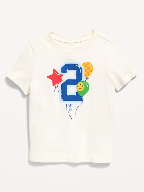 Short-Sleeve Unisex Graphic T-Shirt for Toddler