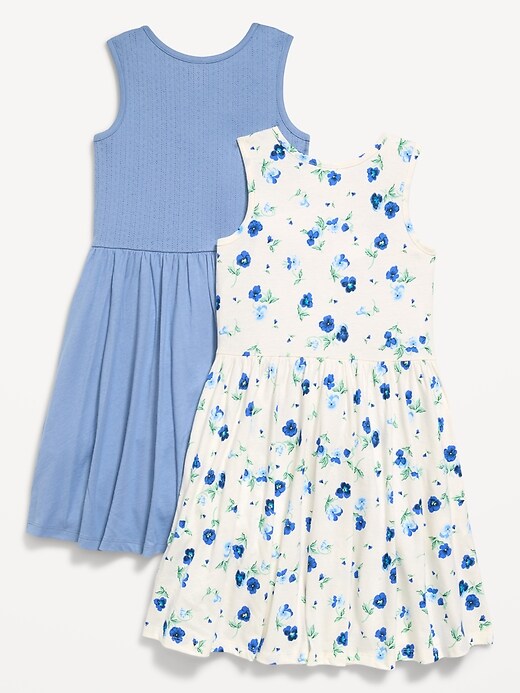 Image number 2 showing, Sleeveless Fit and Flare Dress 2-Pack for Girls