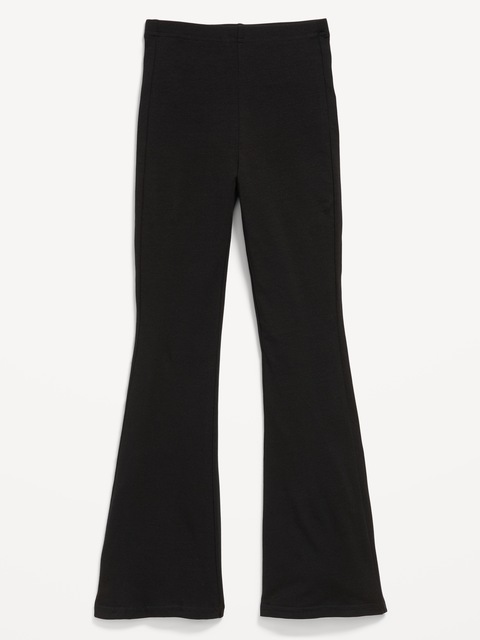 Printed High-Waisted Flared Leggings for Girls