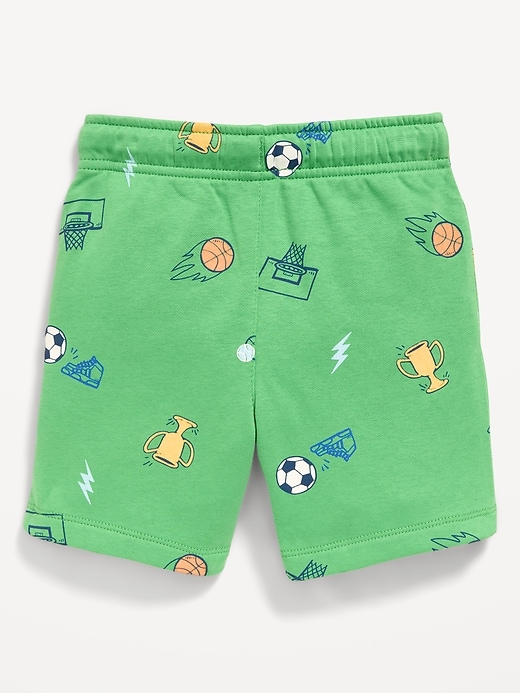 Image number 2 showing, Fleece Graphic Shorts for Toddler Boys