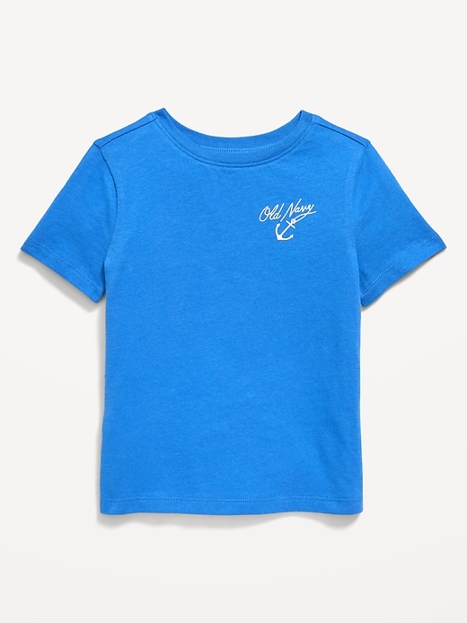 Image number 1 showing, Short-Sleeve Unisex Graphic T-Shirt for Toddler