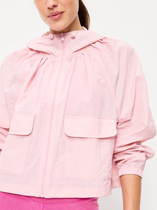 L'image numéro 4 présente Coupe-vent à glissière