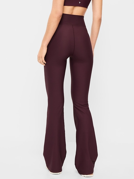 Image number 2 showing, Extra High-Waisted PowerSoft Rib Flare Leggings