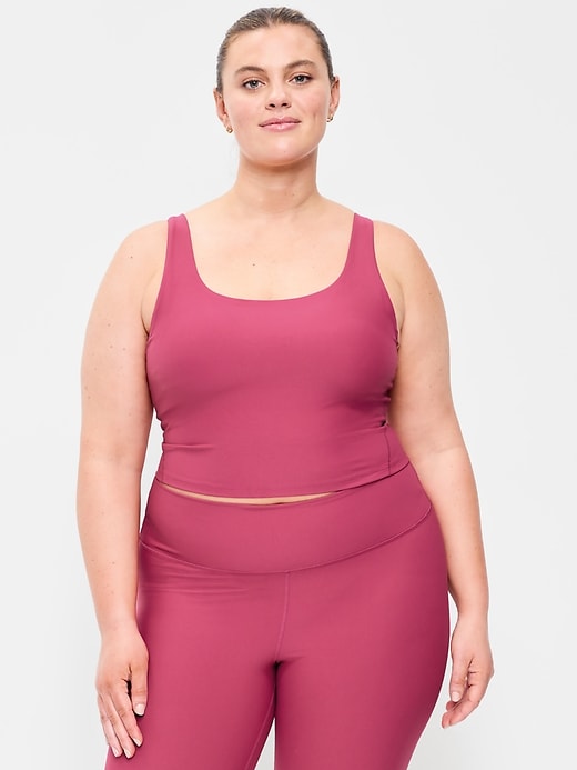 Image number 3 showing, Light Support PowerSoft Longline Sports Bra