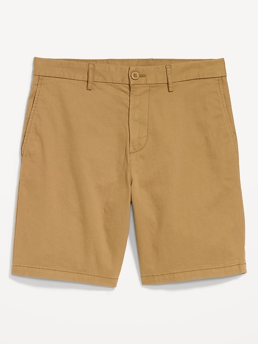 Image number 5 showing, Slim Built-In Flex Rotation Chino Shorts -- 8-inch inseam