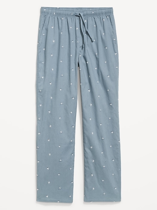 Image number 4 showing, Poplin Pajama Pant