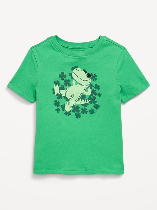 Image number 1 showing, Short-Sleeve Unisex Graphic T-Shirt for Toddler