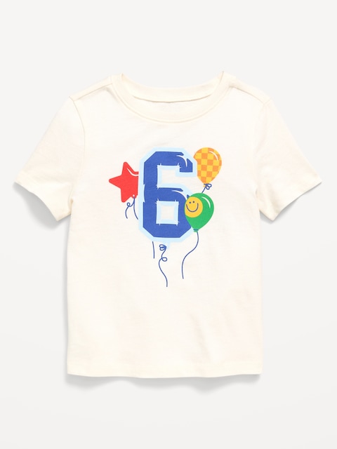 Short-Sleeve Unisex Graphic T-Shirt for Toddler