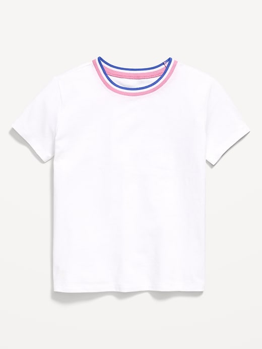 L'image numéro 1 présente T-shirt ultra-doux à manches courtes pour fille