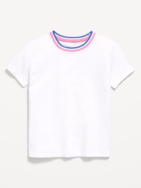T-SHIRT ULTRA-DOUX À MANCHES COURTES POUR FILLE
