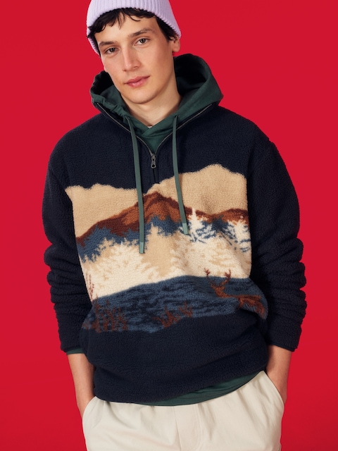 Recharge Knit Pullover Hoodie