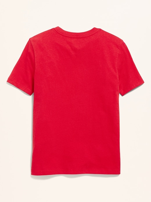 L'image numéro 2 présente T-shirt à imprimé Mickey Mouse et Minni Mouse Old Navy x Disney pour enfant