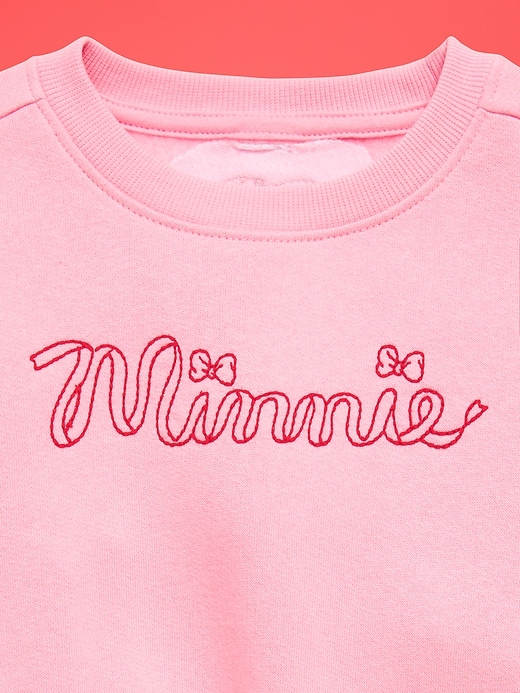 Image number 3 showing, Old Navy x Disney Minnie Mouse Embroidered Ruffle-Sleeve Sweatshirt for Toddler Girls