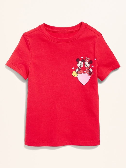 Image number 1 showing, Old Navy x Disney Mickey Mouse & Minnie Mouse Graphic T-Shirt for Toddler