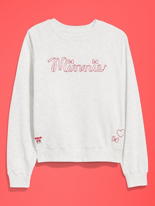Image number 4 showing, Old Navy x Disney Minnie Mouse SoComfy Oversized Graphic Sweatshirt