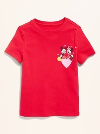 Image number 1 showing, Old Navy x Disney Mickey Mouse & Minnie Mouse Graphic T-Shirt for Toddler