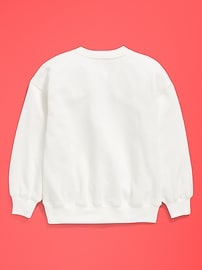 Image number 4 showing, Old Navy x Disney Oversized Minnie Logo-Graphic Tunic Sweatshirt for Girls