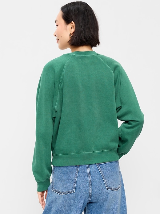 Image number 2 showing, Oversized Raglan Sweatshirt